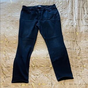 Ann Taylor Factory Women's Dark Blue Straight Leg Jeans